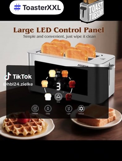 Aigostar Toaster: 4 Scheiben für das perfekte Frühstück