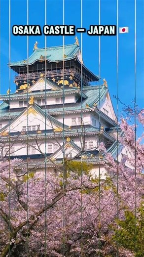 “Osaka Castle, Japan: Iconic Views & Greatest World Wonder | #Shorts”