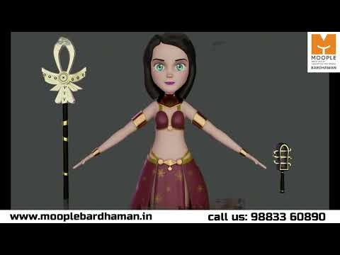 Student 3D Graphics Project | Practical Training Work | Moople Bardhaman