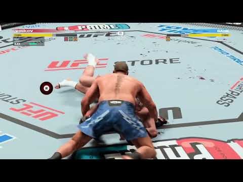 Gane's LEFT HAND Ends Volkov in SECONDS - UFC 5