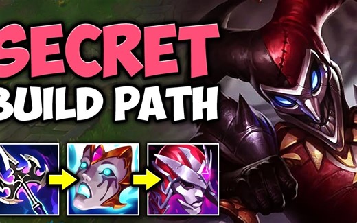 My NEW Favorite Shaco Jungle Build Path (LETHALITY INTO FULL AP)