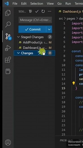 Push code on git without any git command