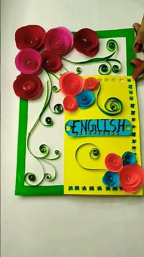 class -7th art integrated english project I english project I #project #art