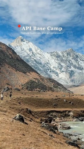 NBM Travel on Instagram: "Api Base Camp Nepal’s untouched Himalayan wonder. From Darchula’s remote valleys to the silent beauty of Api Peak, this journey feels pure, raw, and deeply rewarding. Experience the Far-West with NBM Travel. #NBMTravel #HimalayaTrek #TrekkingLife #TrekkerCommunity #MountainAddict #AdventureSeekers #ExploreTheWorld #WanderEarth #EpicTrails #BucketListTravel #NatureLovers #GlobalTrekkers #WorldExplorers #hikingadventures"