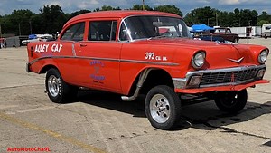 11K views · 743 reactions | 56 vs 57 Chevy Gassers - Reviving the Glory Days | Automotocha9l | Facebook