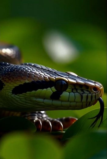 “The Silent Majesty of the Python”