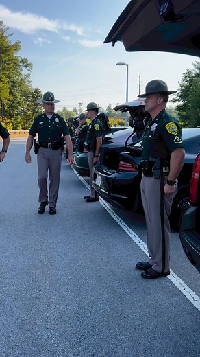 Once a year, #NHSP Troopers participate in an annual troop inspection. Today was Troop D in Concord. | New Hampshire State Police