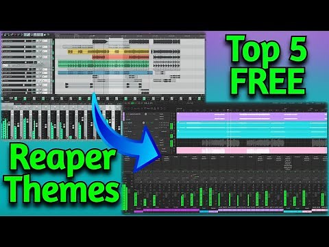 Best FREE Reaper Themes & Skins 2024 (My Top Picks) & The Most Asked Question On The Channel