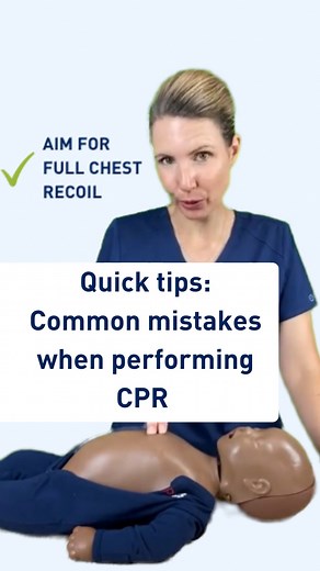 6.3K views · 103 reactions | When it comes to CPR, any attempt is better than no attempt. ... but high-quality CPR is even better! Here is a quick run-through of the most common mistakes people make when performing CPR, and how to avoid making them ♥️ | CPR Kids First Aid | Facebook