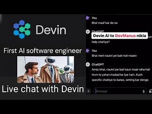 Devin AI: First Software Engineer. How to use it and discussion with Devin about jobs😢 #ai #devinai