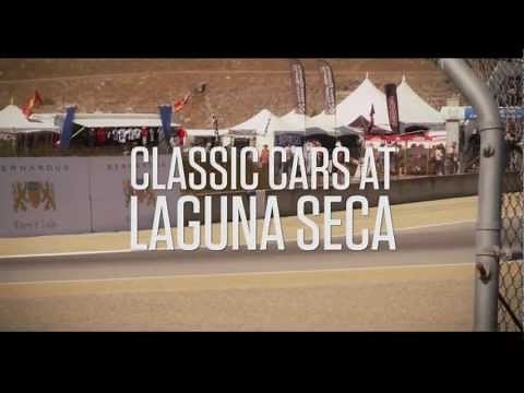 Classic racers take on Laguna Seca