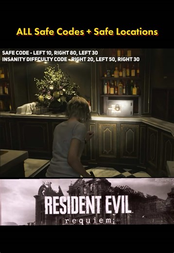 Resident Evil Requiem: Complete Guide to Safe Codes