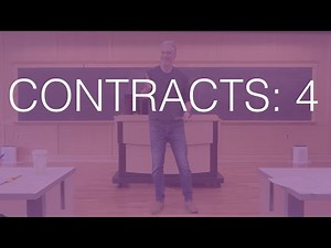 Class 4: Promissory Estoppel and Restitution