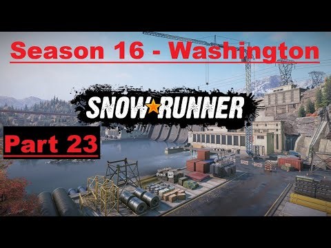 Snowrunner - LIVE Stream - Season 16 - Washington - Part 23