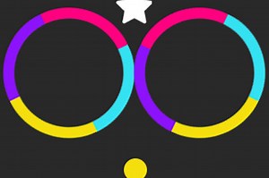 マウスクリックだけで遊べるボール誘導ゲーム Color Switch: Challenges ｜ DLなし無料ゲーム｜おもげーむ