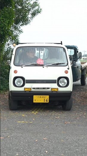 ポーターキャブ、マツダT1500入場シーン。 #旧車 #jdm #往年の名車 #昭和平成/軽自動車＆普通車展示会 #潟菱