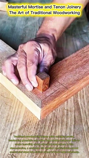 Mastering the Mortise and Tenon: Timeless Woodworking