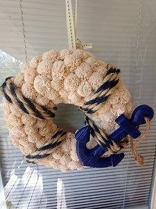 Nautical "ahoy" Wreath - Etsy Canada