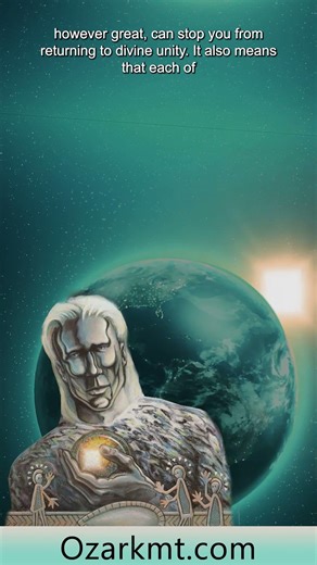 So each round in the game is when you are alive here on Earth Your spirit is here playing - Short 2