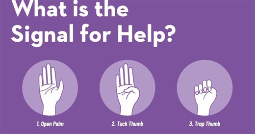 Signal that is seen but not heard: Open Palm, Tuck Thumb, Trap Thumb