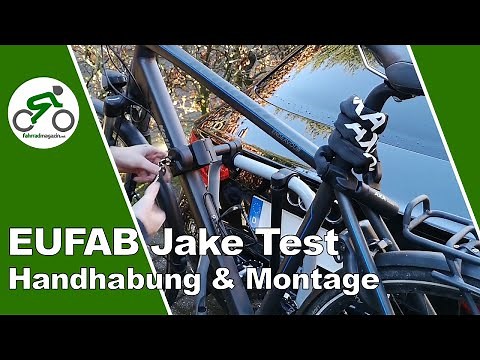 EUFAB Jake Test - Fahrradträger für die AHK