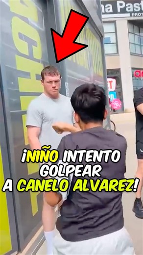This Kid Tried to IMPRESS Canelo Alvarez and It Ended Badly