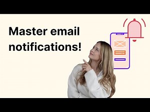 How to build a custom email notification form