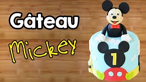 decoration gateau mickey baby ➡️ trouver des idées de décoration