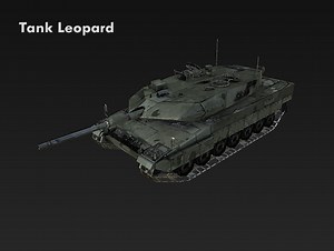 Tank Leopard | 3D Vehicles | Unity Asset Store