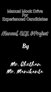 MANUAL Mock Drive for EXPERIENCED CANDIDATES (MANUAL, SQL& PROJECT) By Our Trainers Mr. MANIKANTA & Mr.CHETHAN Conducted Today 27th May, 2023. #manual #manualmockdrive #qspidersbasavanagudi #itjobs #reelsinstagram #finalmock #mock #placements #placementshub #placement2023 #studentspower #QSpiders #programmingsession #mocktestseries4 | QSpiders Basavanagudi | Facebook