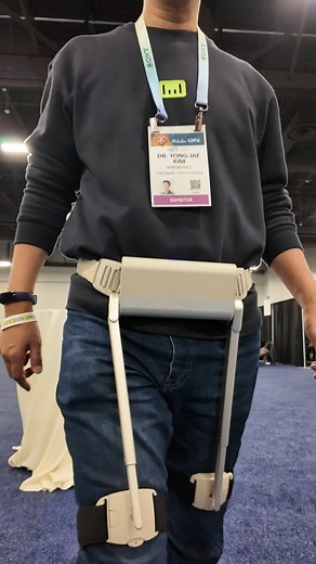 A gadget that might help you walk easier someday #tech #mobility #ces #walking #gadgets | The Verge