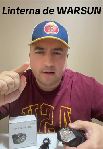 Linterna de Warsun para varios usos! #linterna #lampara #flashlight #linternadecolores #tiktokshopblackfriday @WARSUN