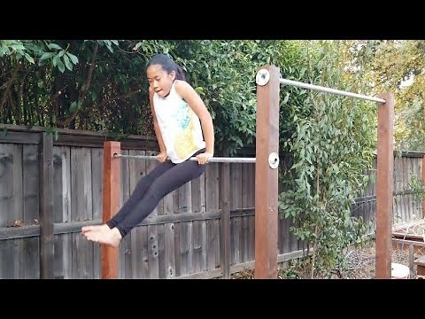 How to Build A DIY Gymnastics/Pull up bar|Tutorial Without Concrete