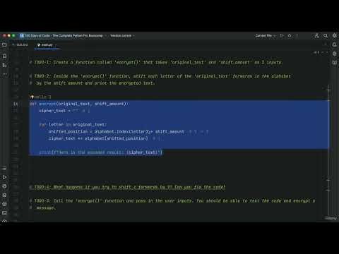 63 Caesar Cipher Part 1 Encryption