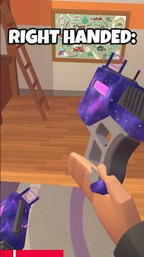 How To DOUBLE Shoot With The LASER TAG Pistols! #recroom