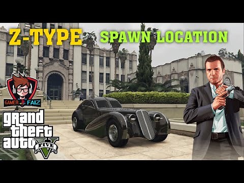 Z-TYPE spawn location gta 5 Offline ! Gamerfaiz