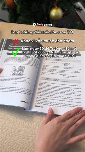 Top 1 những điều nên làm sau Tết! #QANDAStudyBook #thithptquốcgia #sachluyendeTHPT2026 #combosachluyenthi2k8 #boluyenthiTHPTQuocGia2k8