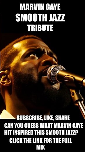 Marvin Gaye Inspired Smooth Soul Jazz Live – Slow Mix Inspired by a Soul Legend Saxophone and Piano