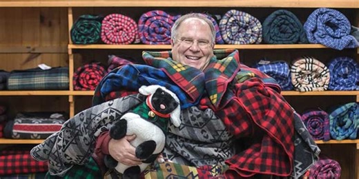 Glad in Plaid: A complicated Burlington businessman aims to revive Johnson Woolen Mills