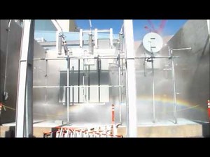 Custom Transformer Fire Protection Deluge Sprinkler Test
