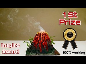Volcano Science Exhibition Project Working Model | Best And Easy Science Project