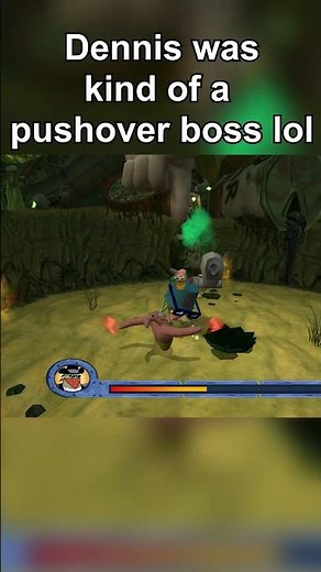 Remember the Dennis Boss Fight in the Spongebob Movie Game? | #Spongebob #SpongebobMovieGame #Dennis