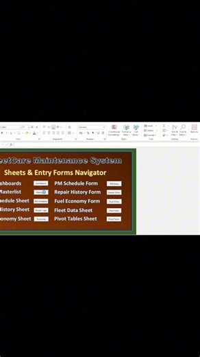 FleetCare Maintenance System P5