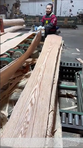 From raw logs to paper-thin sheets: the mechanical processing process.