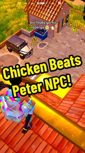 Chicken Triumphs in Fortnite Chapter 5