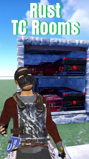 The Trick to making a TC Room in #rust#gaming#tipsandtricks