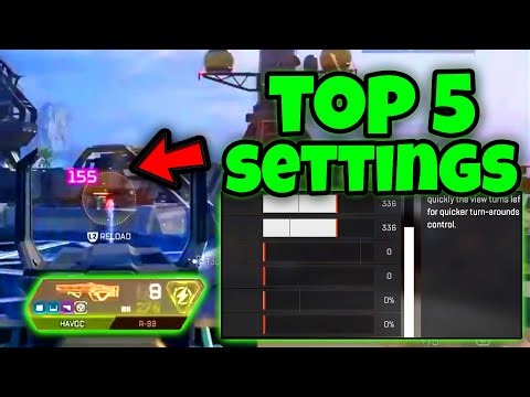 TOP 5 BEST CONTROLLER SETTINGS 2025 (Console) Apex Legends