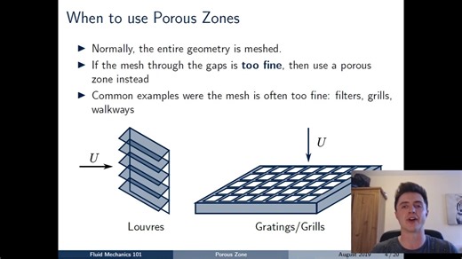 [Fluid Mechanics 101] Porous Zones in CFD 多孔介质