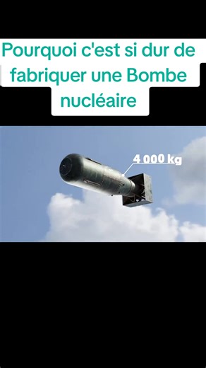 Pourquoi c'est si dur de fabriquer une Bombe nucléaire #nucleaire #hiroshima #nagasaki #documentaire #foryou