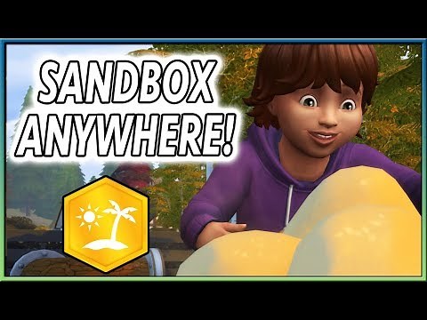FUNCTIONAL SANDBOX TUTORIAL! (No CC) | The Sims 4